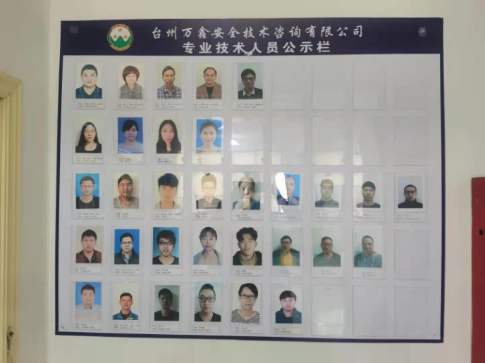 工作人员信息墙